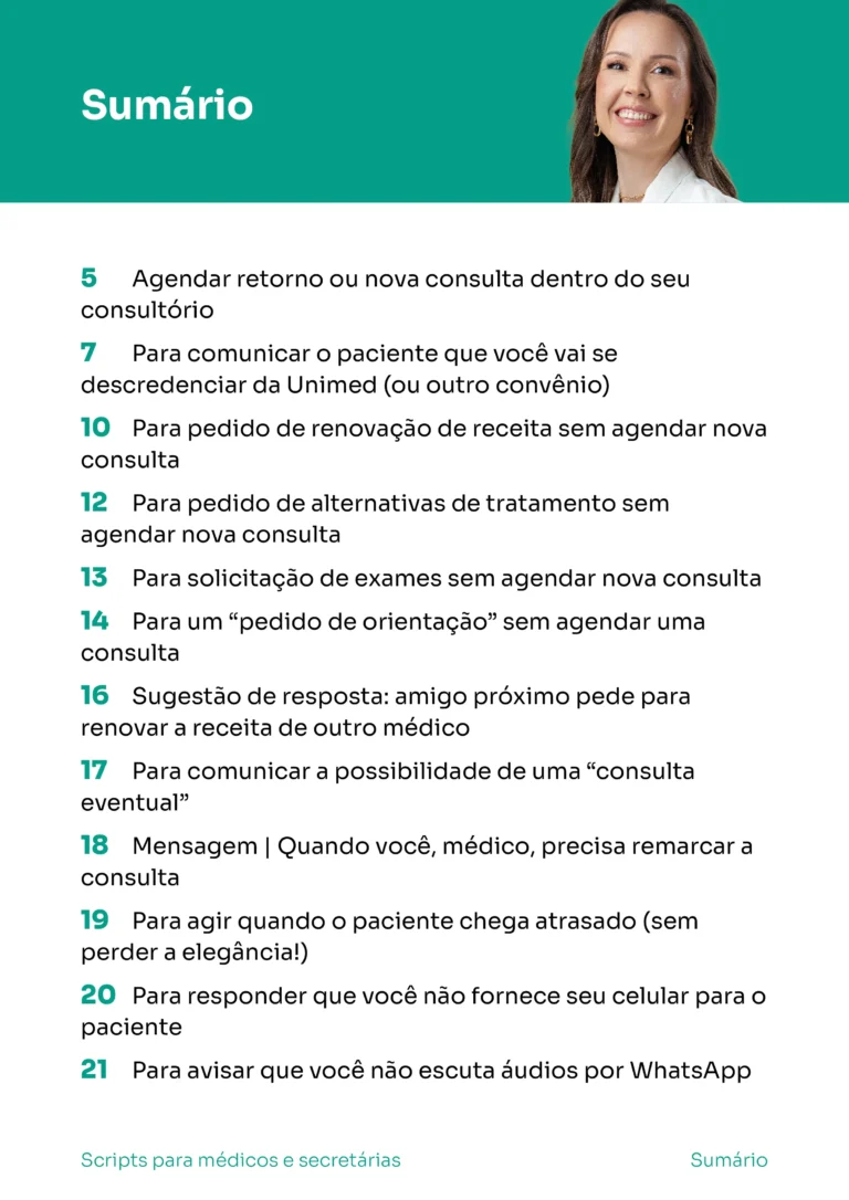 EBOOK SCRIPTS PARA MÉDICOS